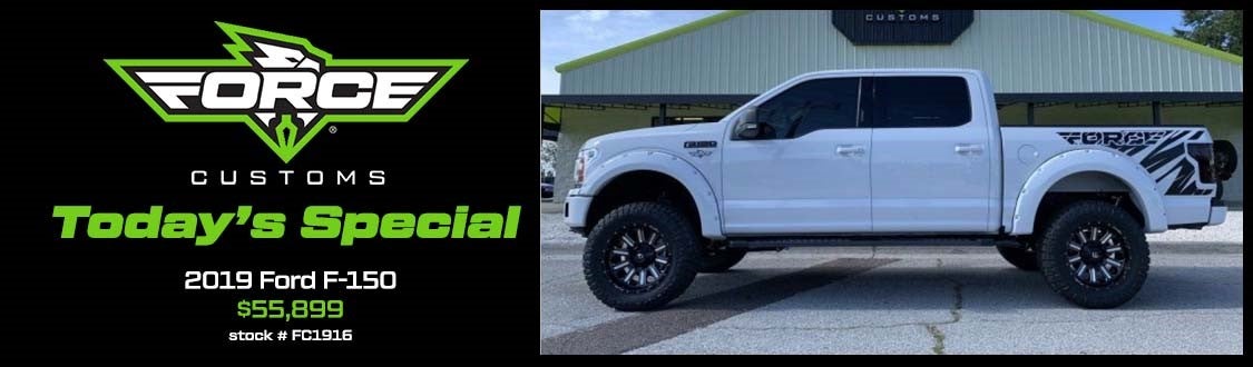 Force Customs Special | 2019 Ford F-150 $55,899 | Stock# FC1916